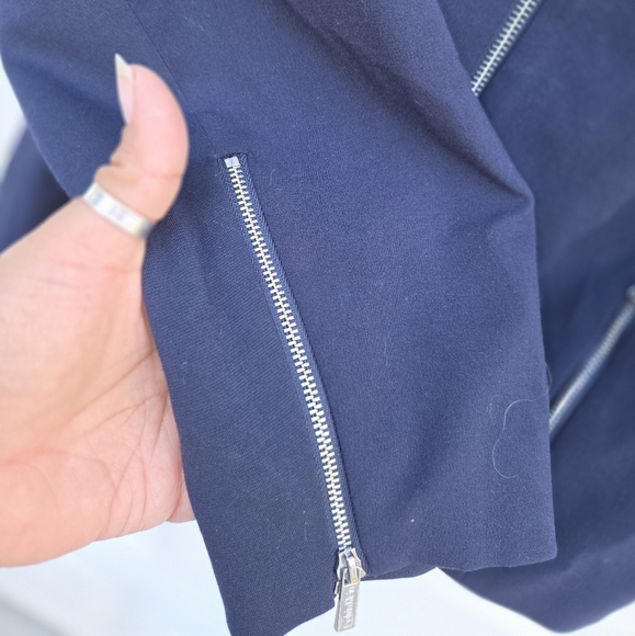 Calvin Klein Women's Dark Blue Blazer - Picture 5 of 5